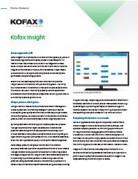 Kofax Insight