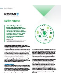 Kofax Kapow