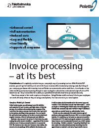 PalleteInvoice - Invoice Processing